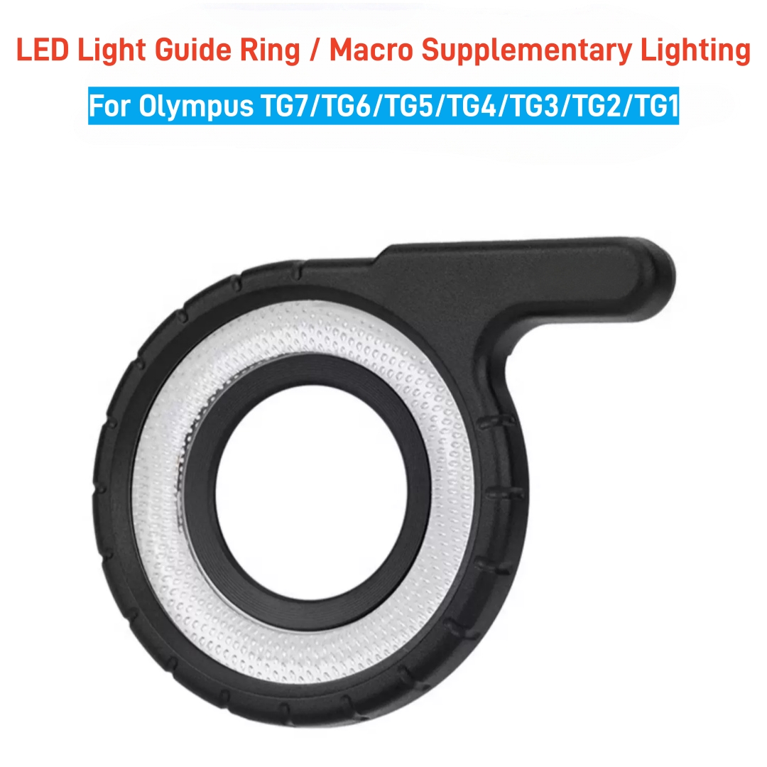 Photography Lighting Guide - Светодиодное кольцо-рассеиватель для макросъемки, дополнительный источник