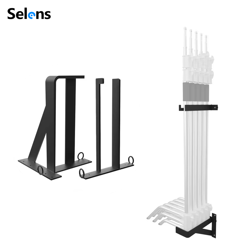 Photography Lighting Wall - Настенный держатель Selens C-Stand для хранения,