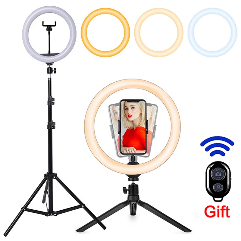 Photography Lighting Tent - Светодиодная кольцевая лампа для селфи 16/26/33