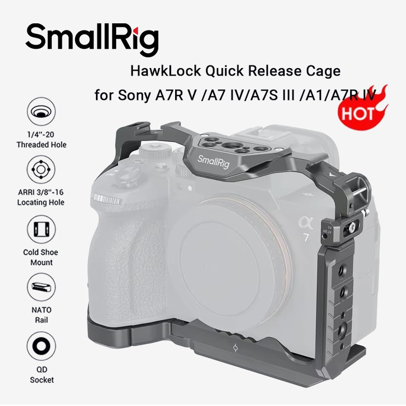 Быстросъемная клетка SmallRig  – обзор и цена Sony Camera A7 Iv