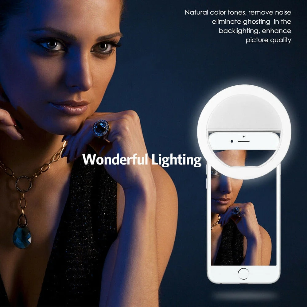 Светодиодная кольцевая лампа д – обзор и цена Photography Lighting Game