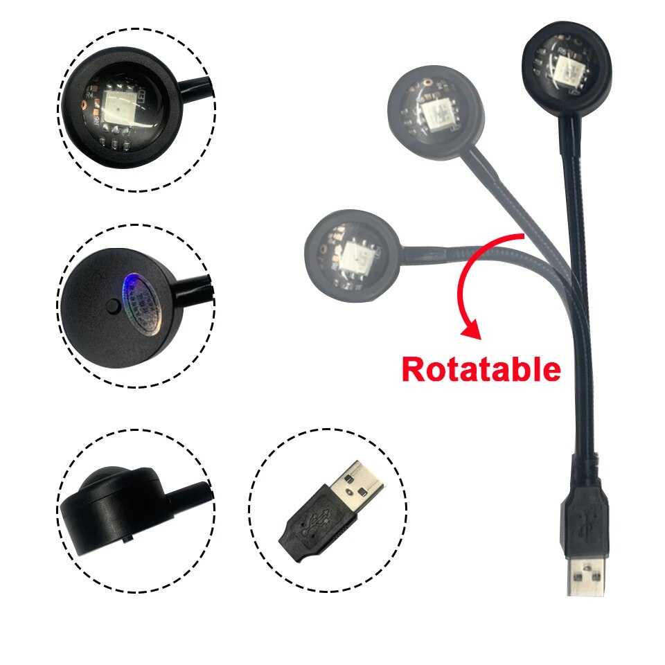 MeeToo USB лампа на закате, св – обзор и цена Photography Lighting Wall