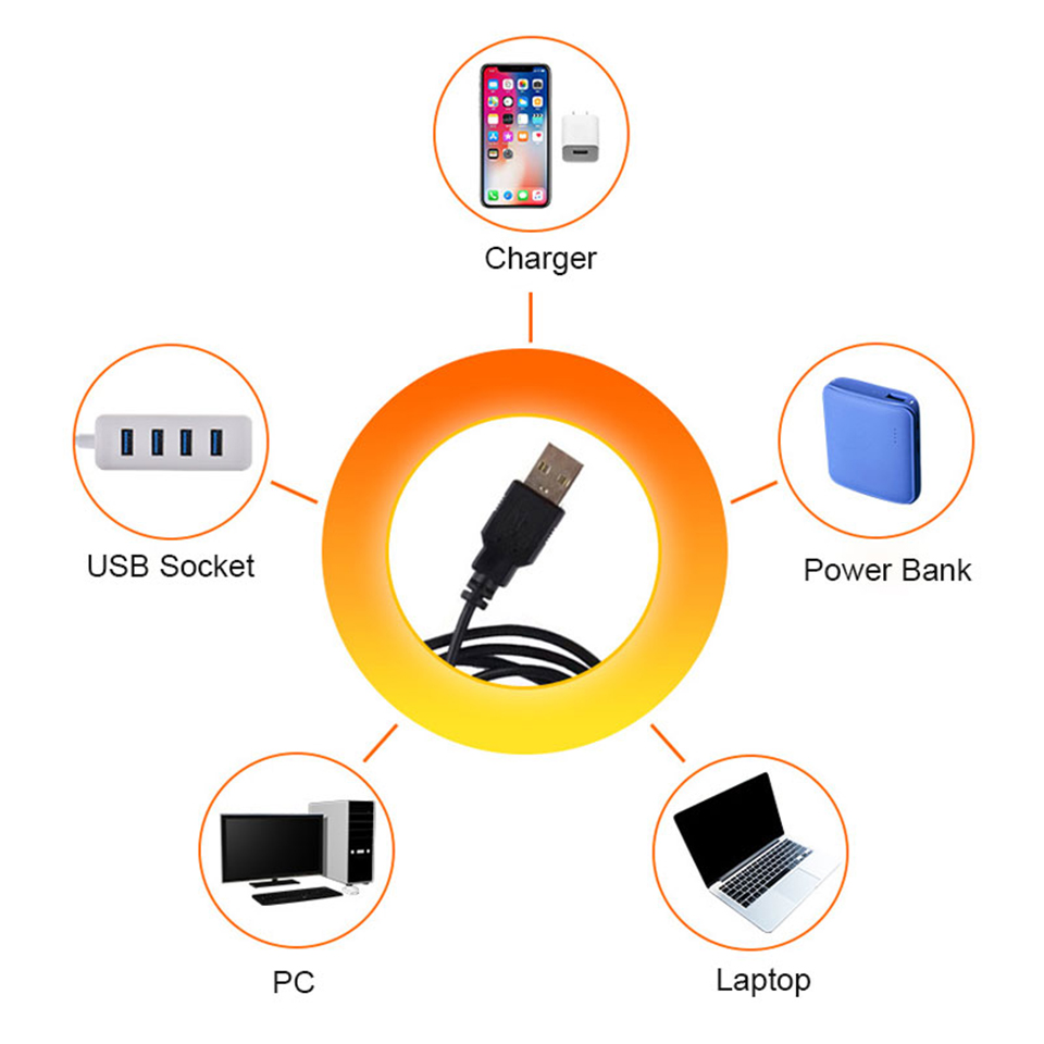 1x USB лампа заката, светодиод – обзор и цена Photography Lighting Wall
