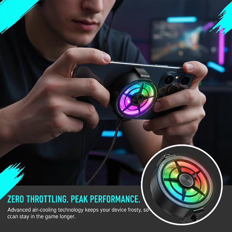 Крепящийся на телефон вентилят – обзор и цена Photography Lighting Game